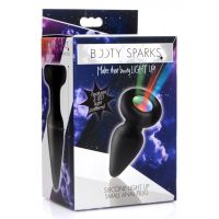 XR Brands Light Up Silikon Analplug Klein, Bild 2