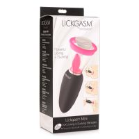 XR Brands Lickgasm Mini suction-vibrator med lekket tunge, billede 3