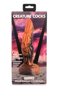 Dildo Tentáculo Ondulante Ravager XR Brands 20cm, imagem 2