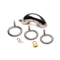 XR Brands Forged Captor Stainless Steel Chastity