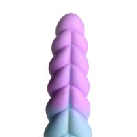 Gode licorne silicone XR Brands, tourbillon, photo 5