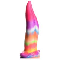 XR Brands Unicorn Tongue Glow Dildo