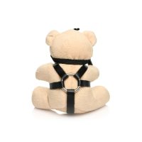 XR Brands BDSM Teddy Bear Keychain Bondage Gear Tan, picture 3