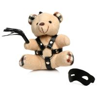 XR Brands BDSM Teddy Bear Keychain Bondage Gear Tan, picture 4