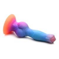 XR Brands Space Cock, Psychedelic Glow Dildo, picture 4