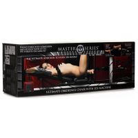 Chaise d'obéissance XR Brands avec machine sexuelle détachable, photo 2