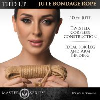XR Brands Tied Up Jute-Seil 7,6m Natürlich, Bild 5