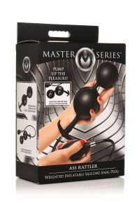 Plug insuflável ponderado Ass Rattler XR Brands, imagem 2