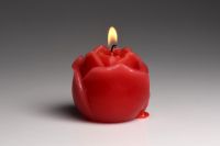 XR Brands Red Rose Wax Candle, picture 5
