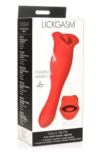 XR Brands Küsse und Erzähle Pro Kissing Vibrator, Bild 2