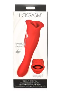 XR Brands Küsse und Erzähle Pro Kissing Vibrator, Bild 3