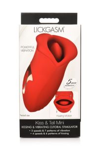 XR Brands Kiss and Tell kompakt kyssevibrator, billede 3