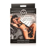 XR Brands Thunder Strap, Wand-Harness für Oberschenkel- und Schoß-Spiel, Bild 3