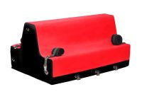 XR Brands Love Bench, vaahtomuovi bondage punainen