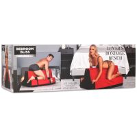 XR Brands Love Bench, vaahtomuovi bondage punainen, kuva 2