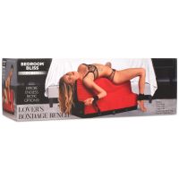 XR Brands Love Bench, vaahtomuovi bondage punainen, kuva 3