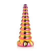 XR Brands Twilight Iriserande Glaskillra Dildo