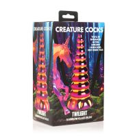 XR Brands Twilight Iriserande Glaskillra Dildo, bild 2
