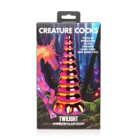 XR Brands Twilight Iriserande Glaskillra Dildo, bild 3