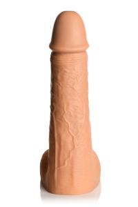 XR Brands Moby Super Dildo, 60 cm vaalea, kuva 4