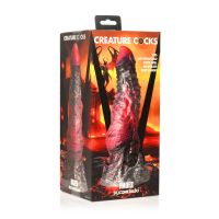 XR Brands Hades Groß Schwarz Rot Devil-Dildo, Bild 2