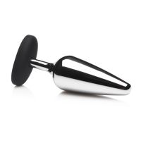 XR Brands Butt Slut Metal Plug, Silver, picture 6