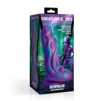 XR Brands Octophallus, lila tentakel dildo, bild 2