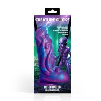 XR Brands Octophallus, lila tentakel dildo, bild 3