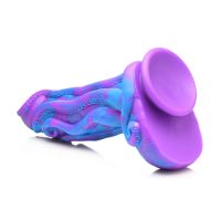 XR Brands Octophallus, lila tentakel dildo, bild 4