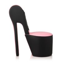 XR Brands Classic Stiletto Riding Chair in Pink, picture 2