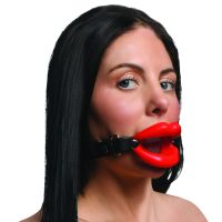 XR Brands Juicy Lips Open Mouth Gag, picture 4