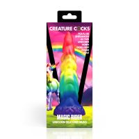 XR Brands Magic Rider Unicorn Horn Dildo, picture 3