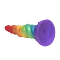 XR Brands Magic Rider Unicorn Horn Dildo, picture 4