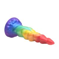 XR Brands Magic Rider Unicorn Horn Dildo, picture 5