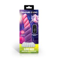 Vibrador Unicórnio Cloud Rider Silicone Dildo XR Brands, imagem 3