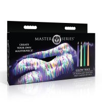 XR Brands Glow Wax UV Blacklight Candles Set, bild 2
