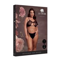Biustonosz Le Désir - keyhole mesh z podwójnymi paskami, zdjęcie 2