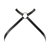 Bijoux Indiscrets Cross Chest Harness Vegan Leather, picture 3