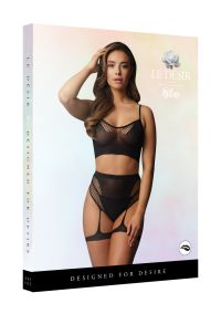 Le Désir V-Nacken-BH mit High-Waist-Strumpfband, Bild 2