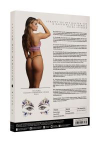 Le Désir Topo Cropped Halter com Meia-Aranha e Adesivo Strass, imagem 3