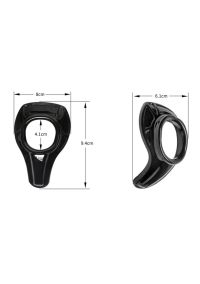 Anneau Cockring Armor Up Noir PerfectFitBrand, photo 4