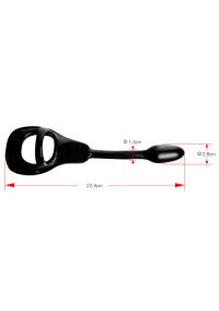 PerfectFitBrand Armor Tug Lock Cockring Pequeno, imagem 4