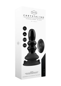 Chrystalino Ribbly Glas Gerippter Vibrator Ferngesteuert, Bild 2