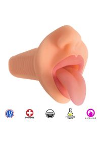 Curve Toys Courtney Masturbador Oral Vibrante