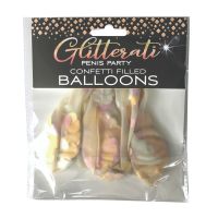 Little Genie Productions Penis Confetti Balony, zdjęcie 2