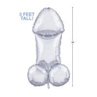 Little Genie Productions Disco Penis Balon 3ft, zdjęcie 2