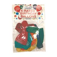 Little Genie X-Rated Birthday Latex Balony 23 cm, zdjęcie 2