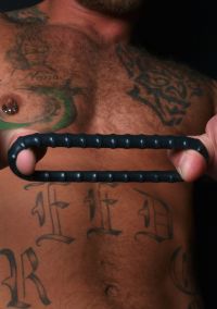 PerfectFitBrand Cockring Nervurado Durável Tom Preto, imagem 3