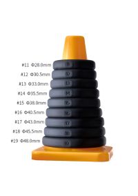 PerfectFitBrand Play Zone Xact-Fit 9-Ring Cockring, zdjęcie 3