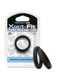 PerfectFitBrand Cockring Xact-Fit #11 Firme Superior Precisão Par